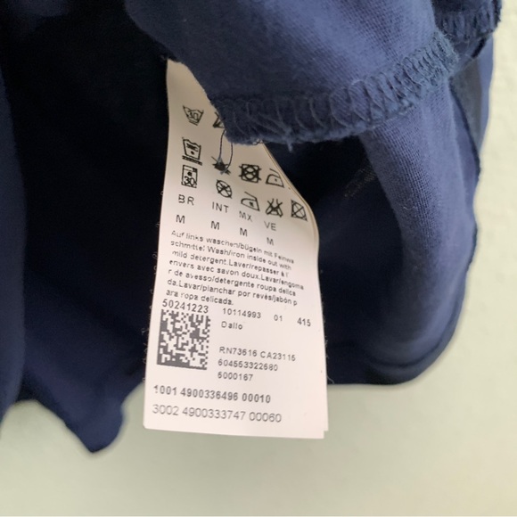 HUGO BOSS mens graphic army abstract print tee t-shirt short sleeve Medium - Picture 6 of 7